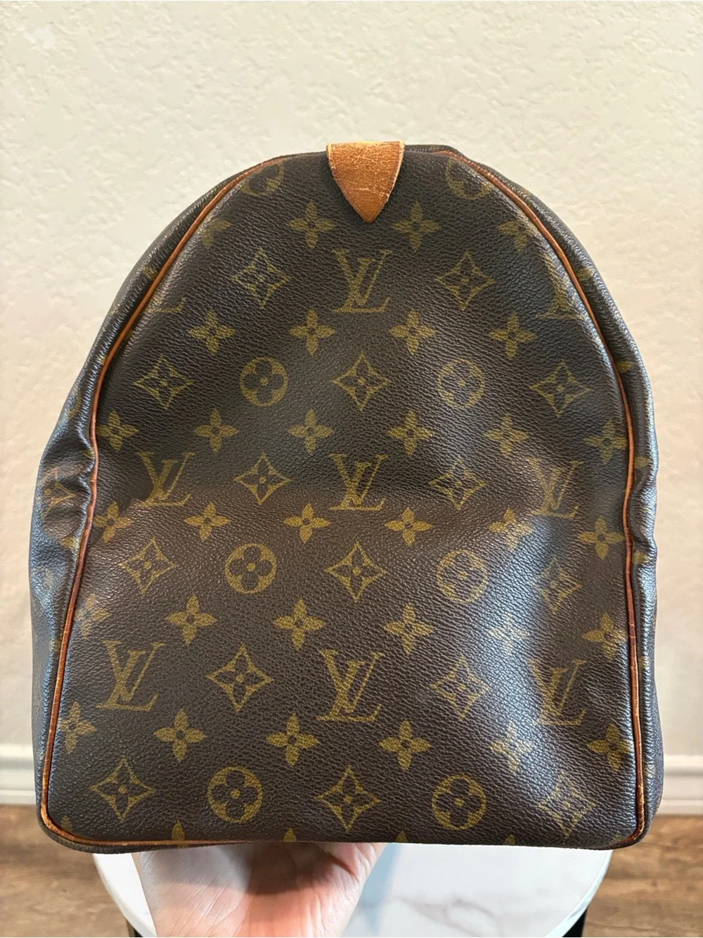 Louis Vuitton Keepall 50 Brown Monogram Boston Duffle Bag - Picture 4 of 15